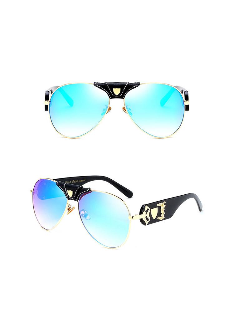 Fashion Gradient Mirror Ultraviolet Sunglasses - DadHats2ow6ix