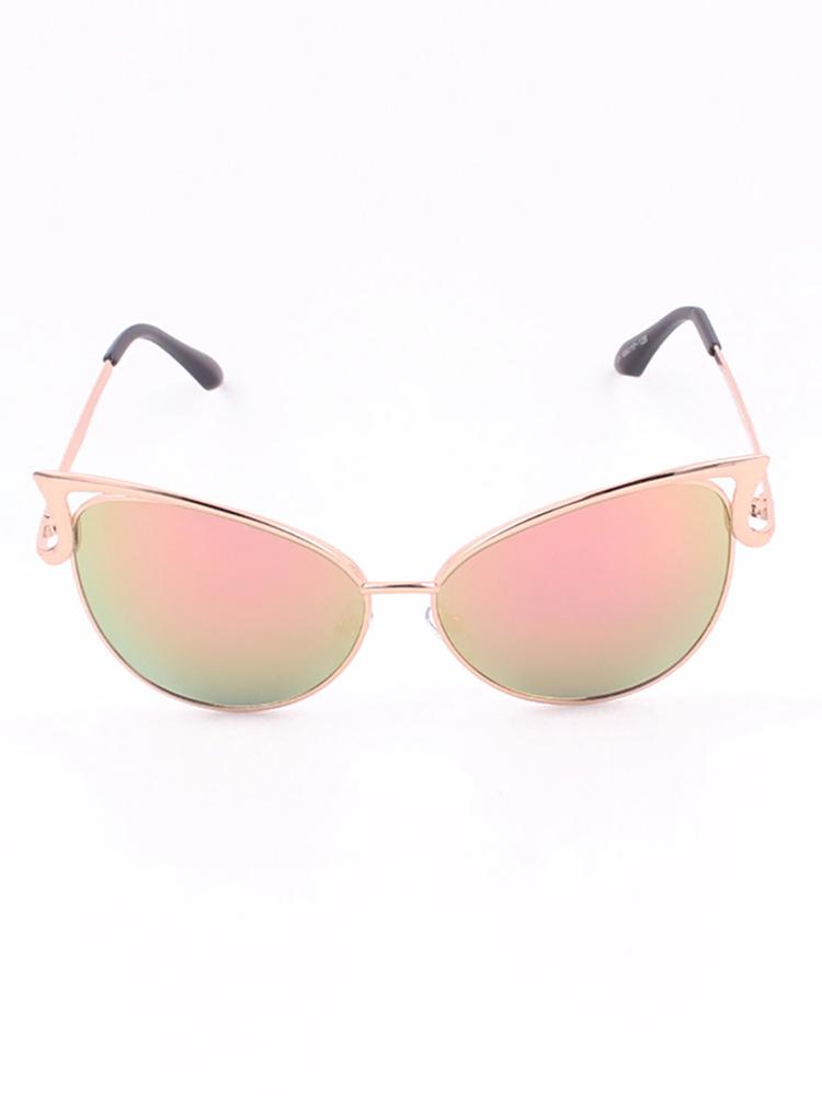 Fashion Reflactive Cat Eye Lens Sunglasses - DadHats2ow6ix